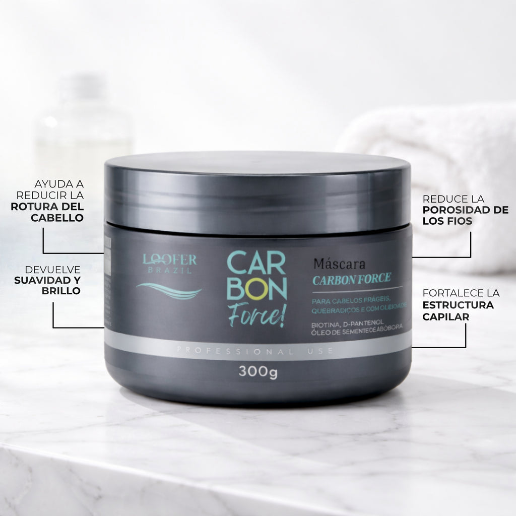 Mascarilla Carbon Force - 300 ml